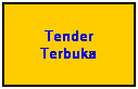 Text Box: Tender
Terbuka
